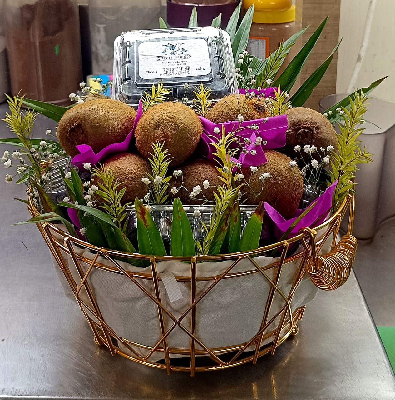 Fruit and Flower Hamper